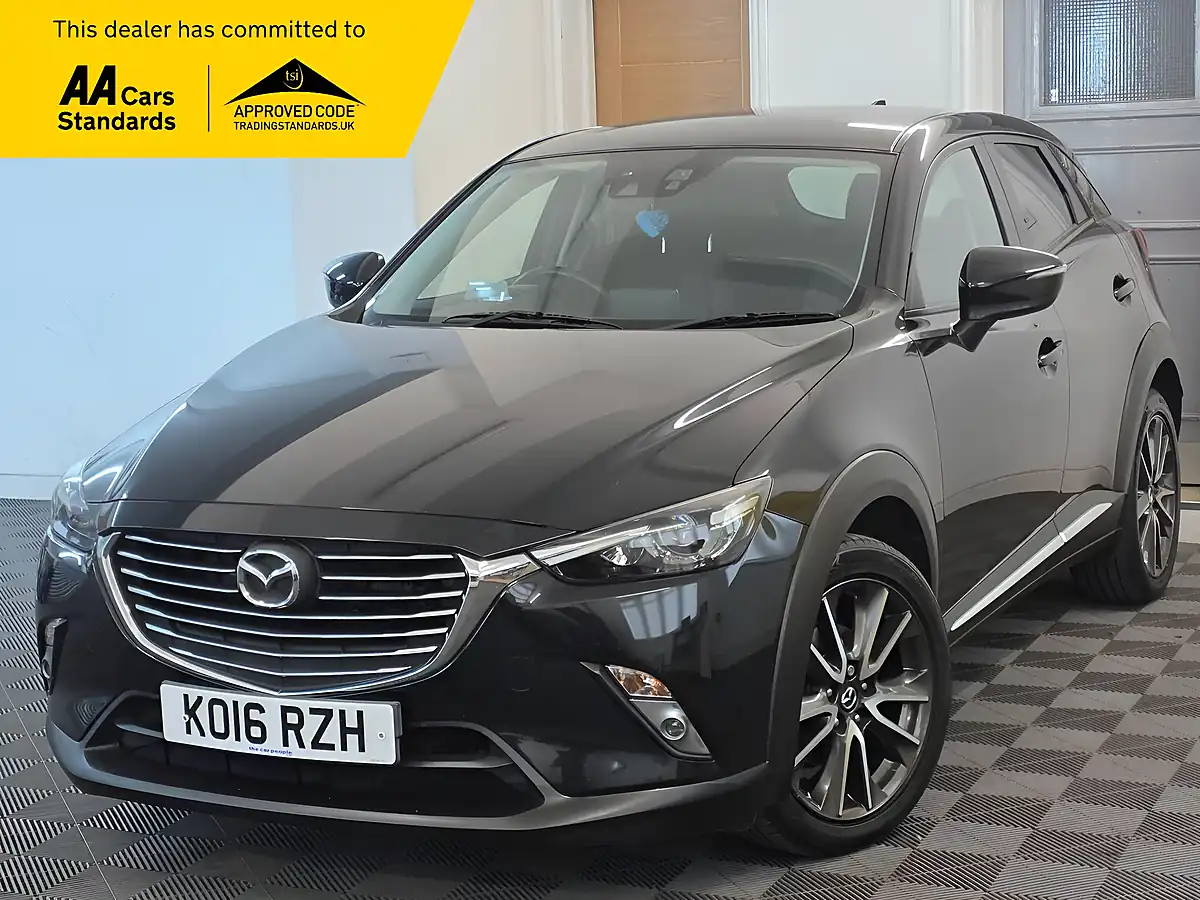 Used 2016 Mazda CX-3 Sport Nav Black - Front View