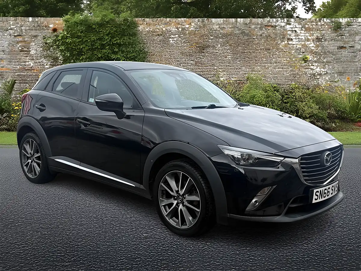 Used 2016 Mazda CX-3 Sport Nav Black - Front View