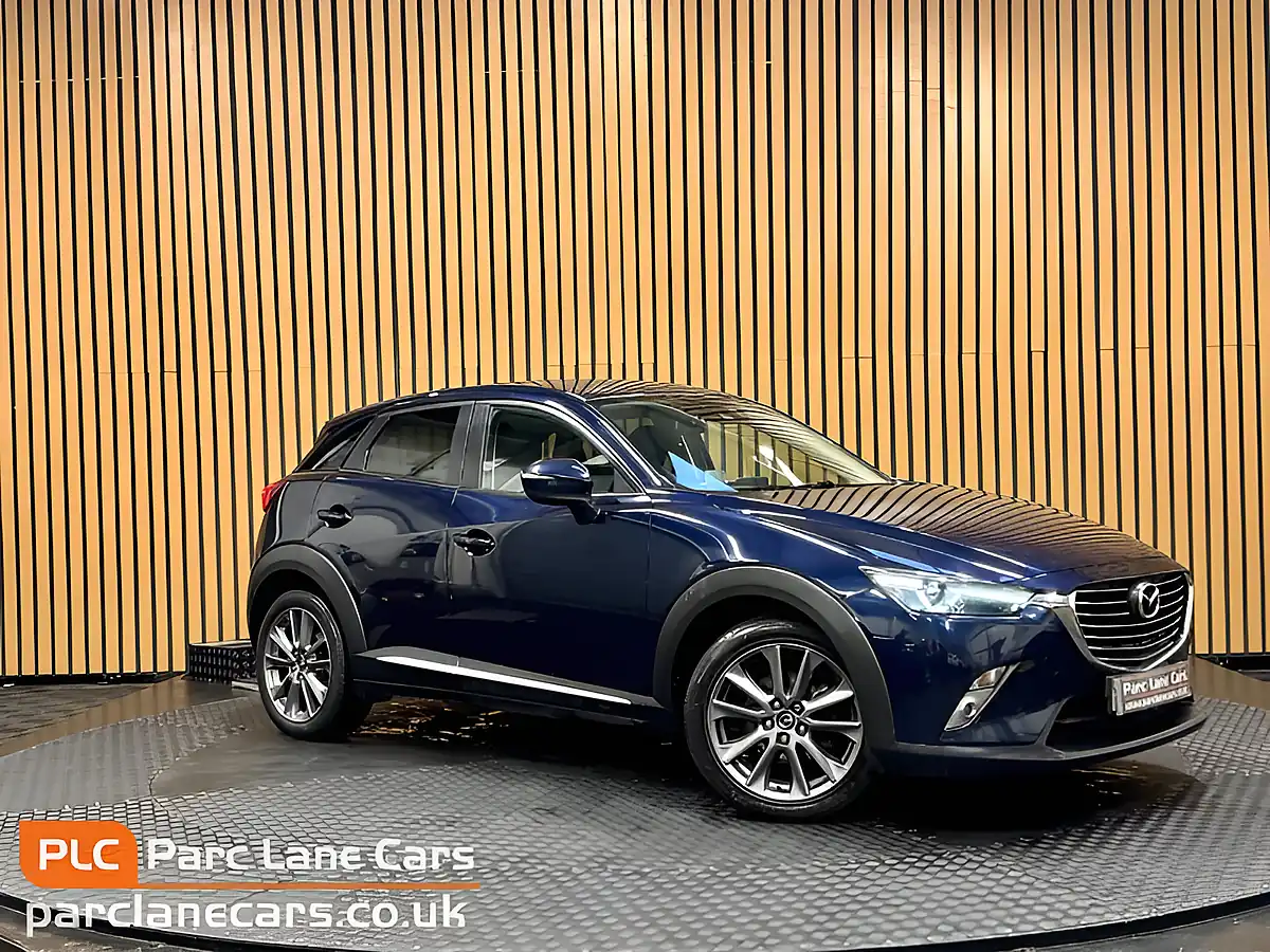 Used 2016 Mazda CX-3 Sport Nav Blue - Front View