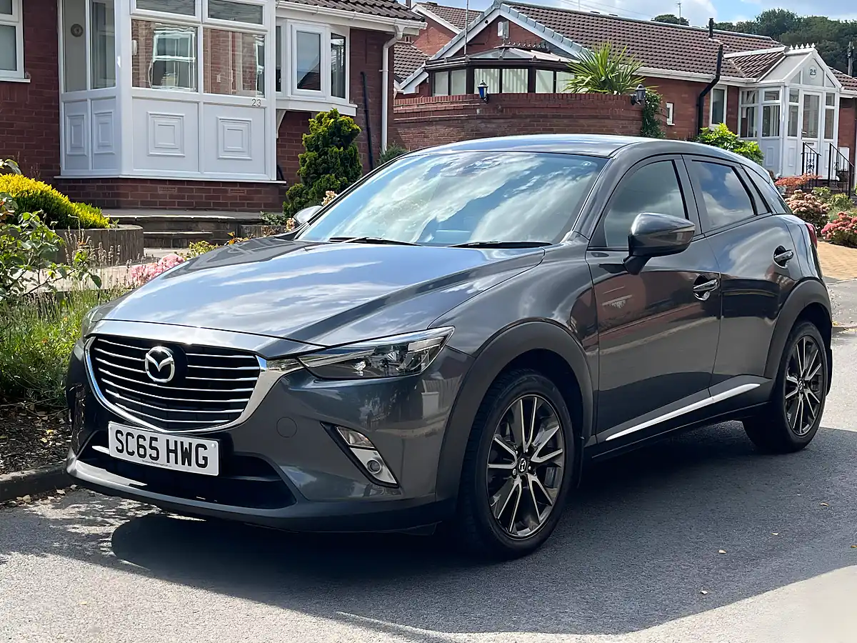 Used 2016 Mazda CX-3 Sport Nav Grey - Front View