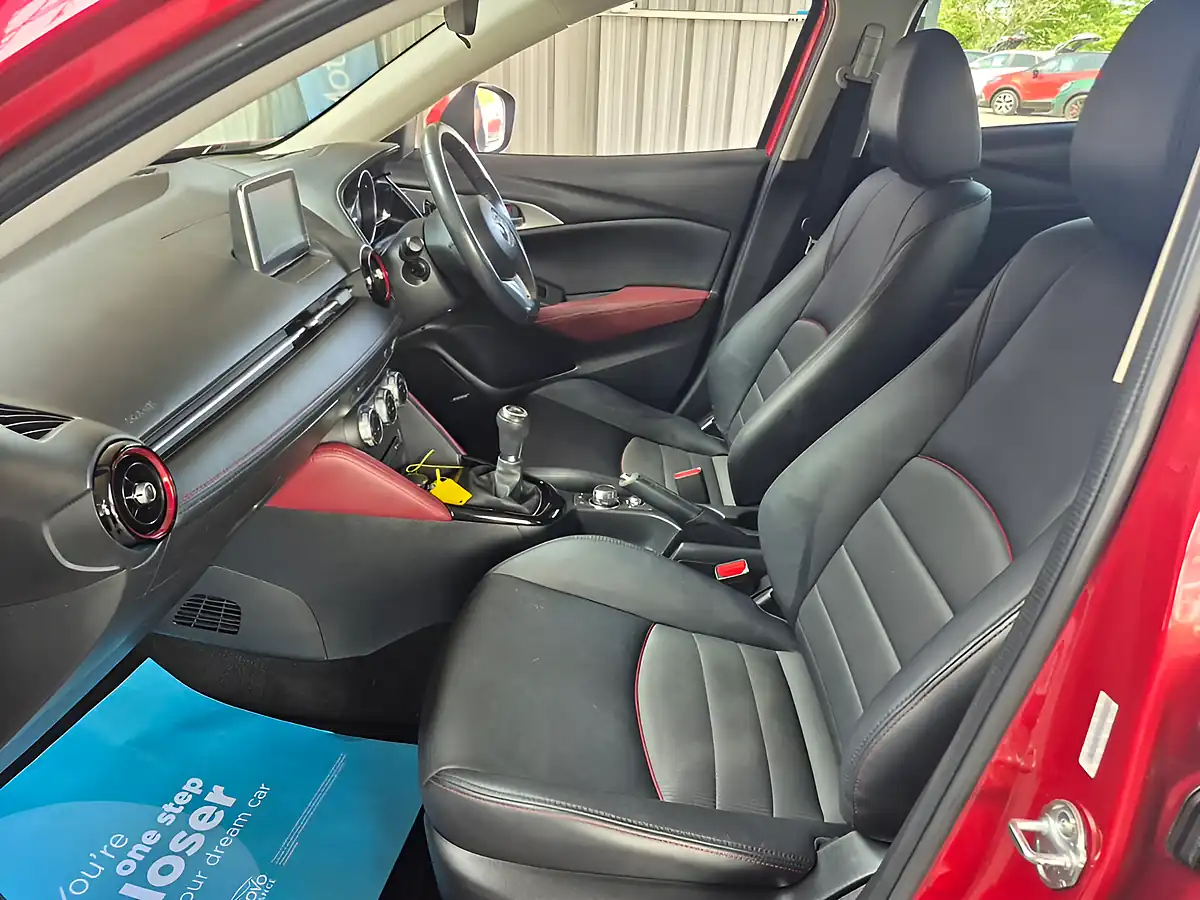 Used 2016 Mazda CX-3 Sport Nav Red - Interior and Exterior details 14