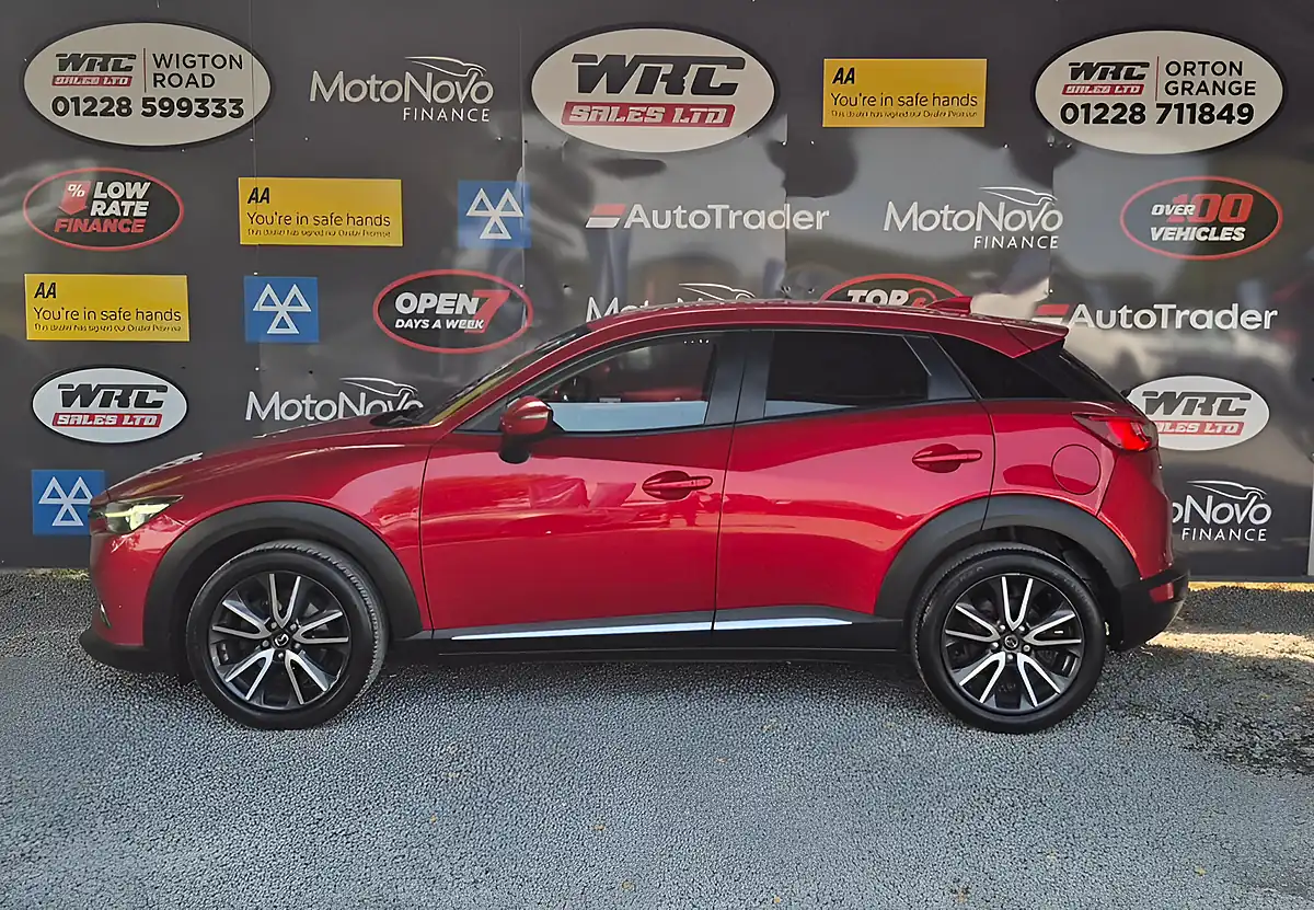 Used 2016 Mazda CX-3 Sport Nav Red - Interior and Exterior details 2