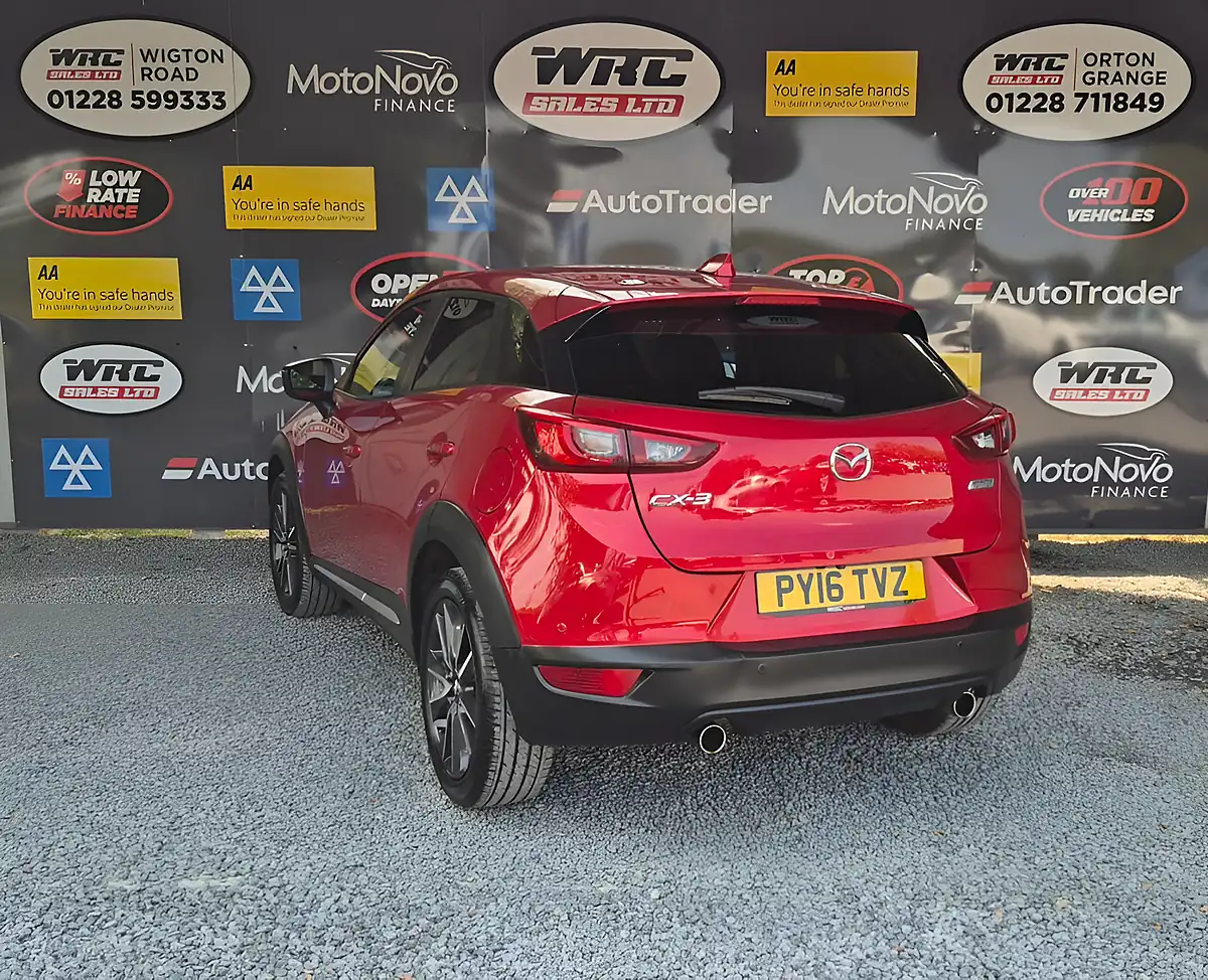 Used 2016 Mazda CX-3 Sport Nav Red - Interior and Exterior details 3