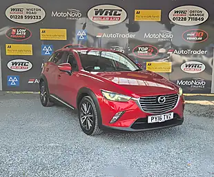 Used 2016 Mazda CX-3 Sport Nav Red - Interior and Exterior details 4