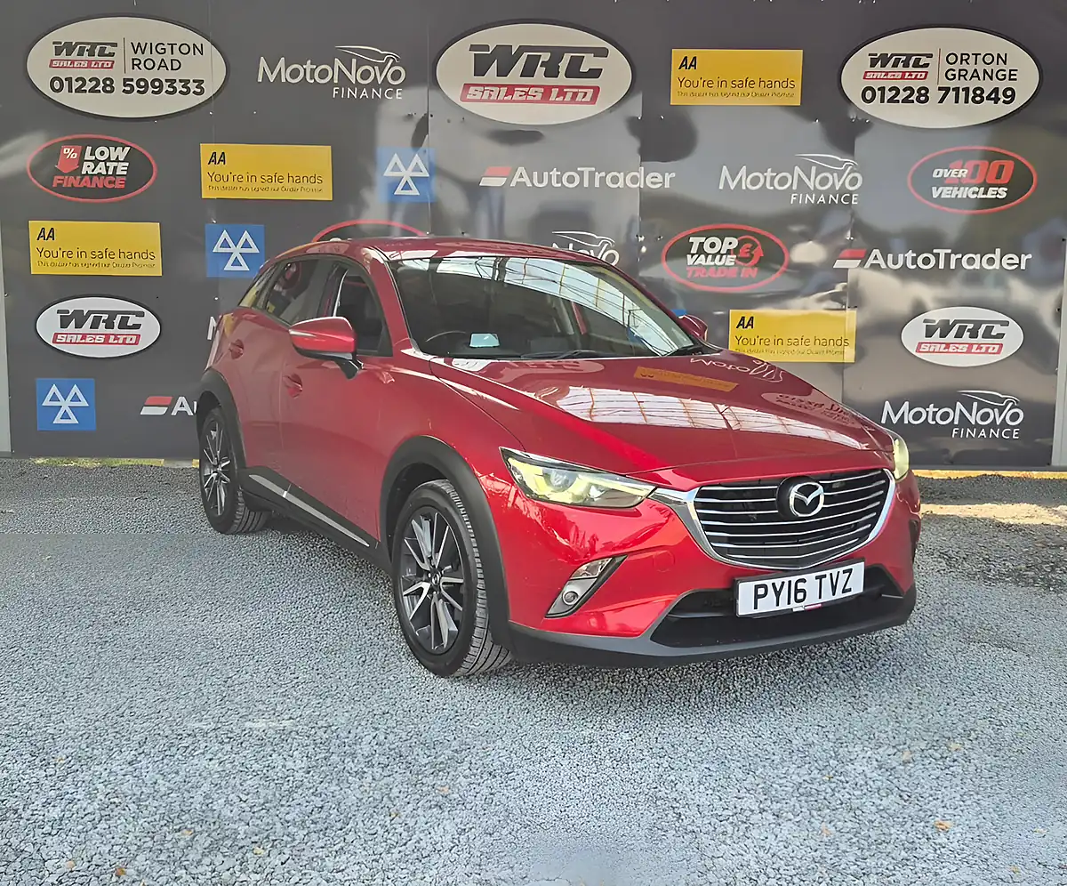 Used 2016 Mazda CX-3 Sport Nav Red - Interior and Exterior details 4