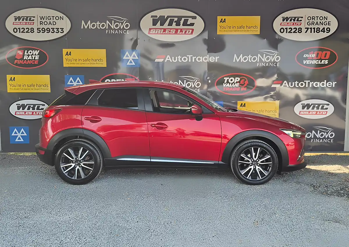 Used 2016 Mazda CX-3 Sport Nav Red - Interior and Exterior details 5