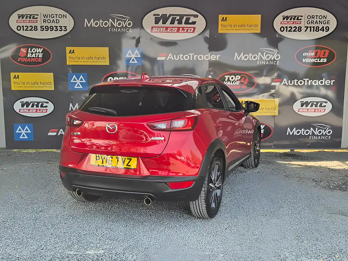 Used 2016 Mazda CX-3 Sport Nav Red - Interior and Exterior details 6