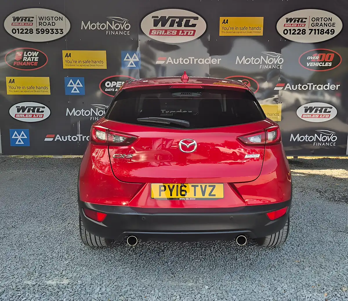 Used 2016 Mazda CX-3 Sport Nav Red - Interior and Exterior details 7