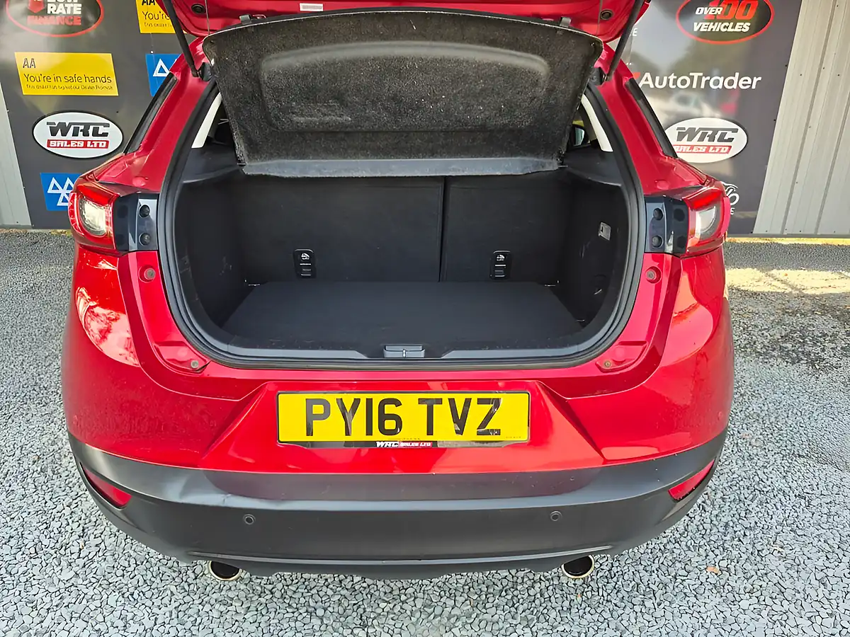 Used 2016 Mazda CX-3 Sport Nav Red - Interior and Exterior details 9