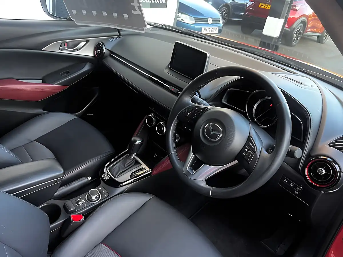 Used 2016 Mazda CX-3 Sport Nav Red - Interior and Exterior details 8