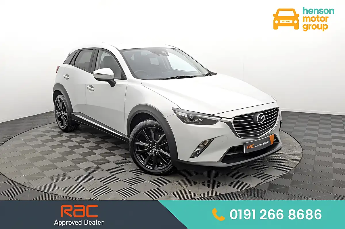 Used 2016 Mazda CX-3 Sport Nav Silver - Front View
