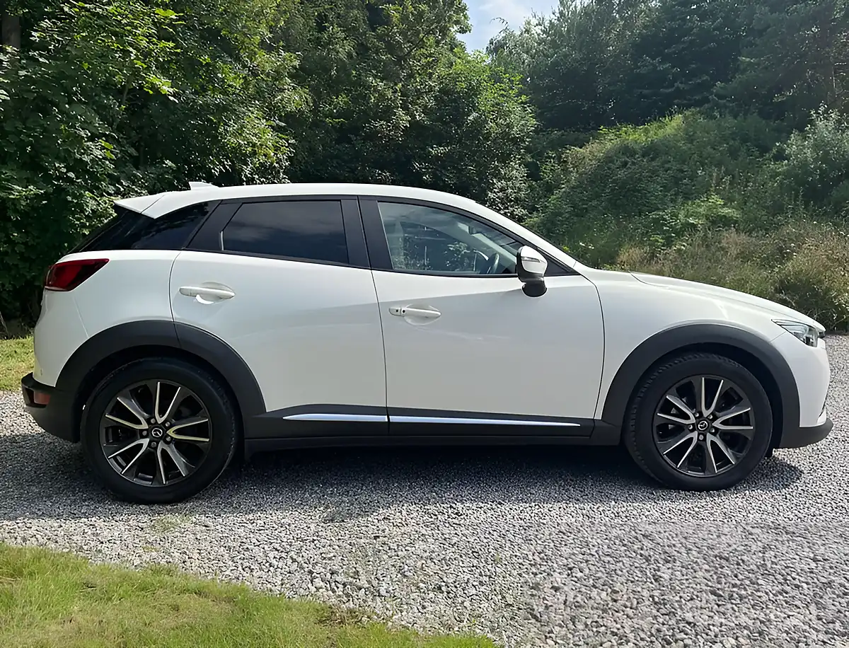 Used 2016 Mazda CX-3 Sport Nav Snowflake White - Interior and Exterior details 2