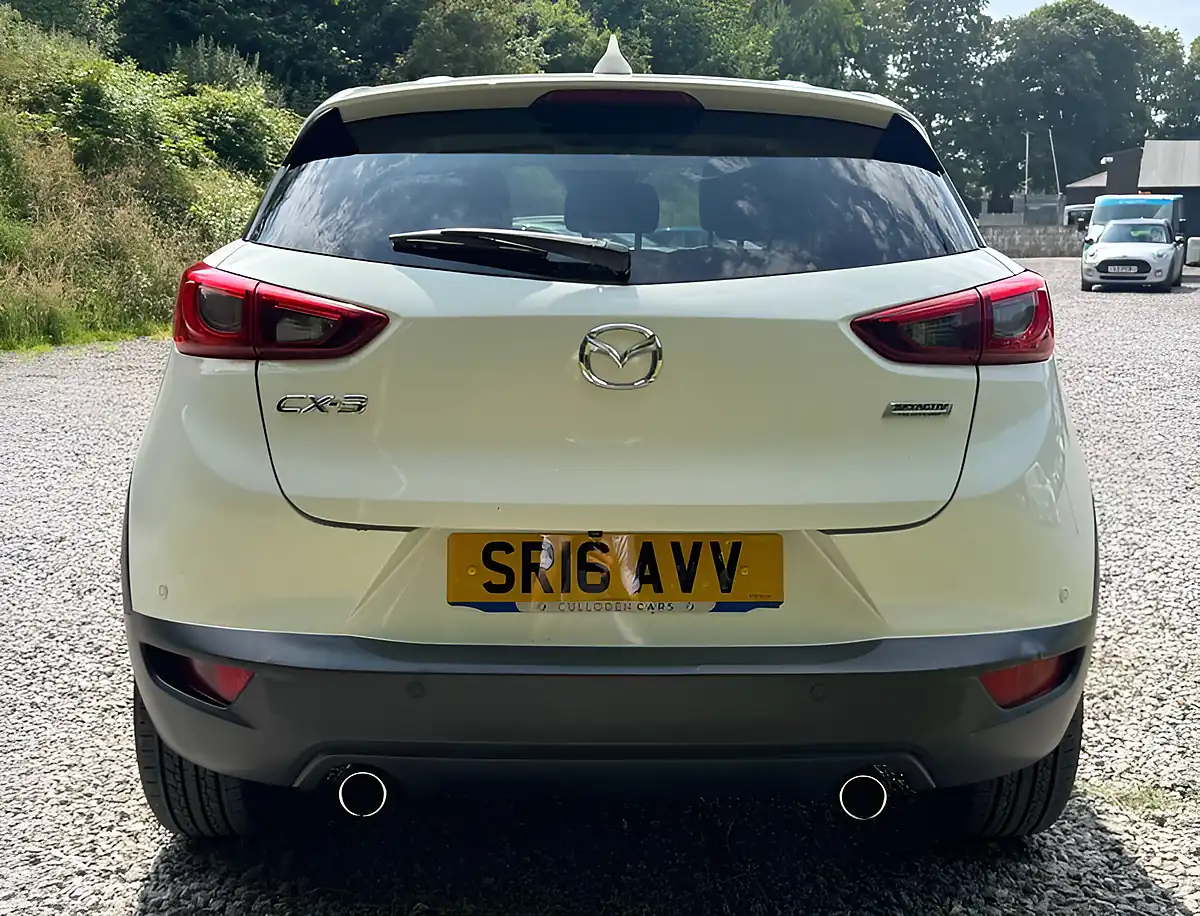 Used 2016 Mazda CX-3 Sport Nav Snowflake White - Interior and Exterior details 4