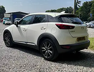 Used 2016 Mazda CX-3 Sport Nav Snowflake White - Interior and Exterior details 5