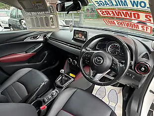 Used 2016 Mazda CX-3 Sport Nav White - Interior and Exterior details 10