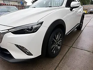 Used 2016 Mazda CX-3 Sport Nav White - Interior and Exterior details 11