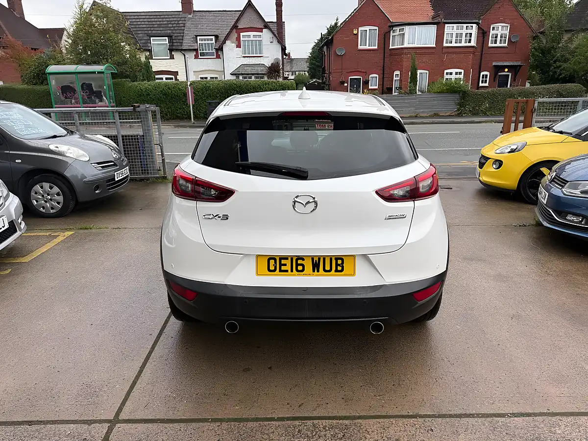 Used 2016 Mazda CX-3 Sport Nav White - Interior and Exterior details 4