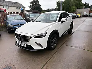 Used 2016 Mazda CX-3 Sport Nav White - Interior and Exterior details 7