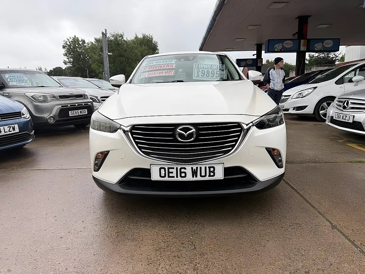 Used 2016 Mazda CX-3 Sport Nav White - Interior and Exterior details 8