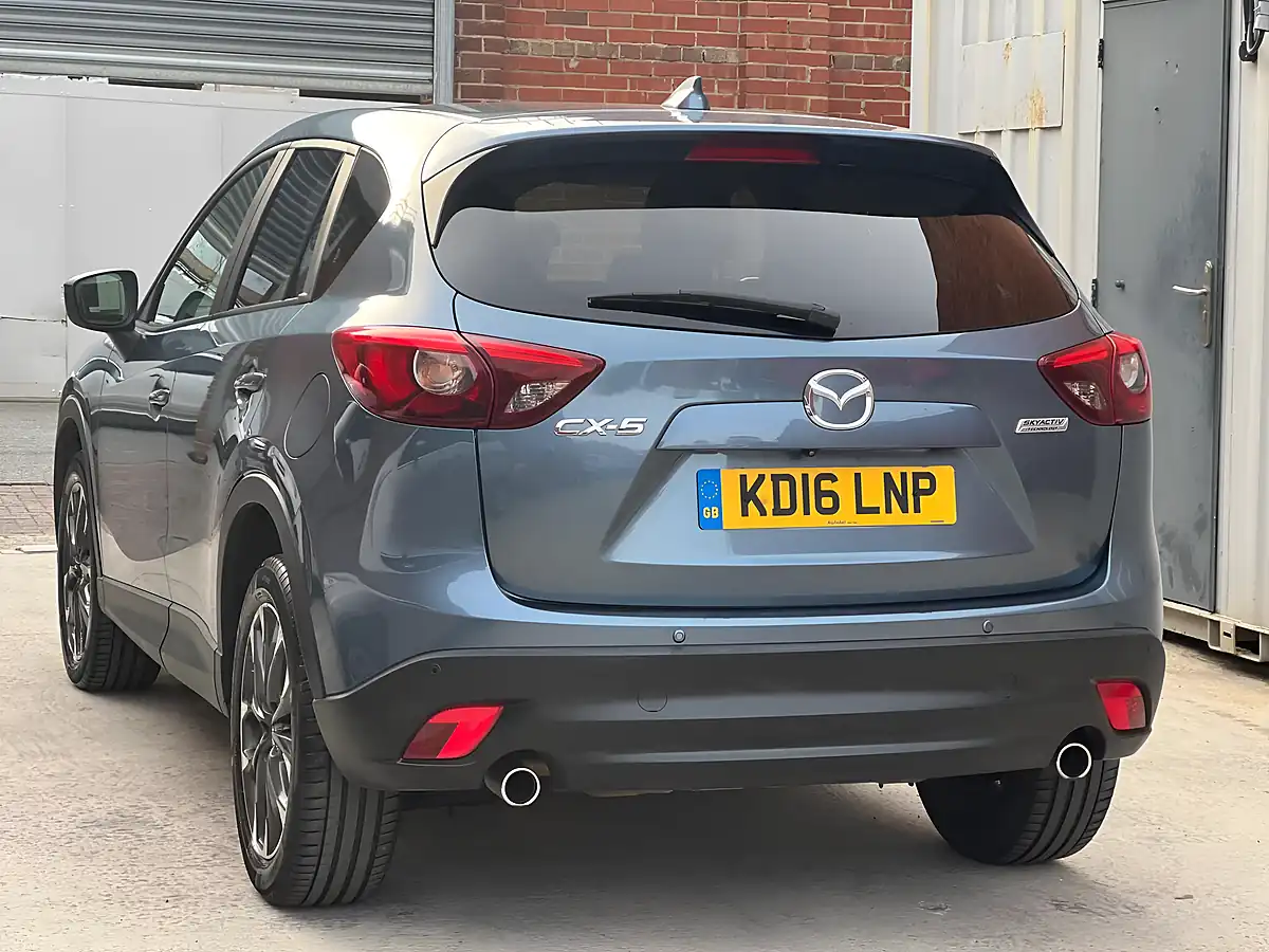 Used 2016 Mazda CX-5 Sport Nav Blue - Interior and Exterior details 3
