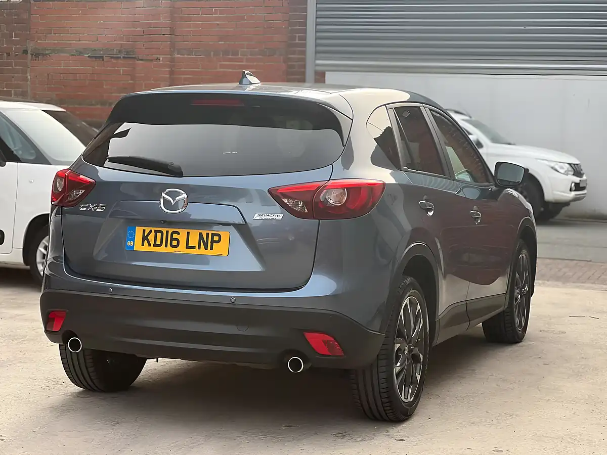 Used 2016 Mazda CX-5 Sport Nav Blue - Interior and Exterior details 4