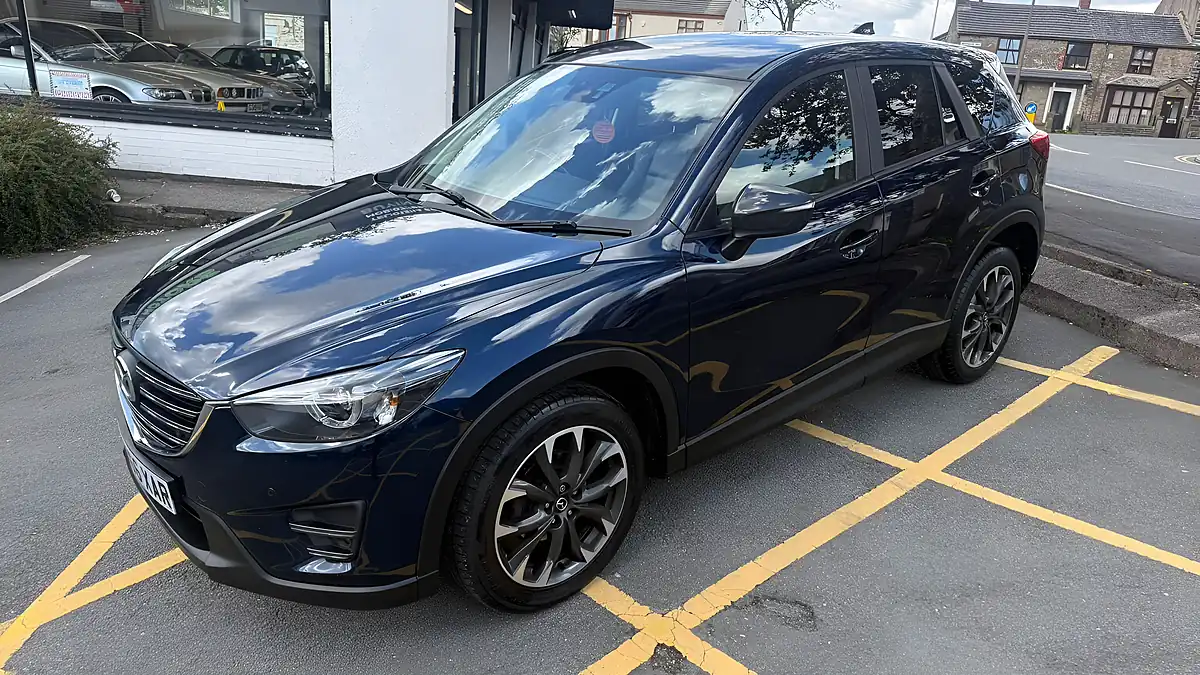 Used 2016 Mazda CX-5 Sport Nav Blue - Interior and Exterior details 10