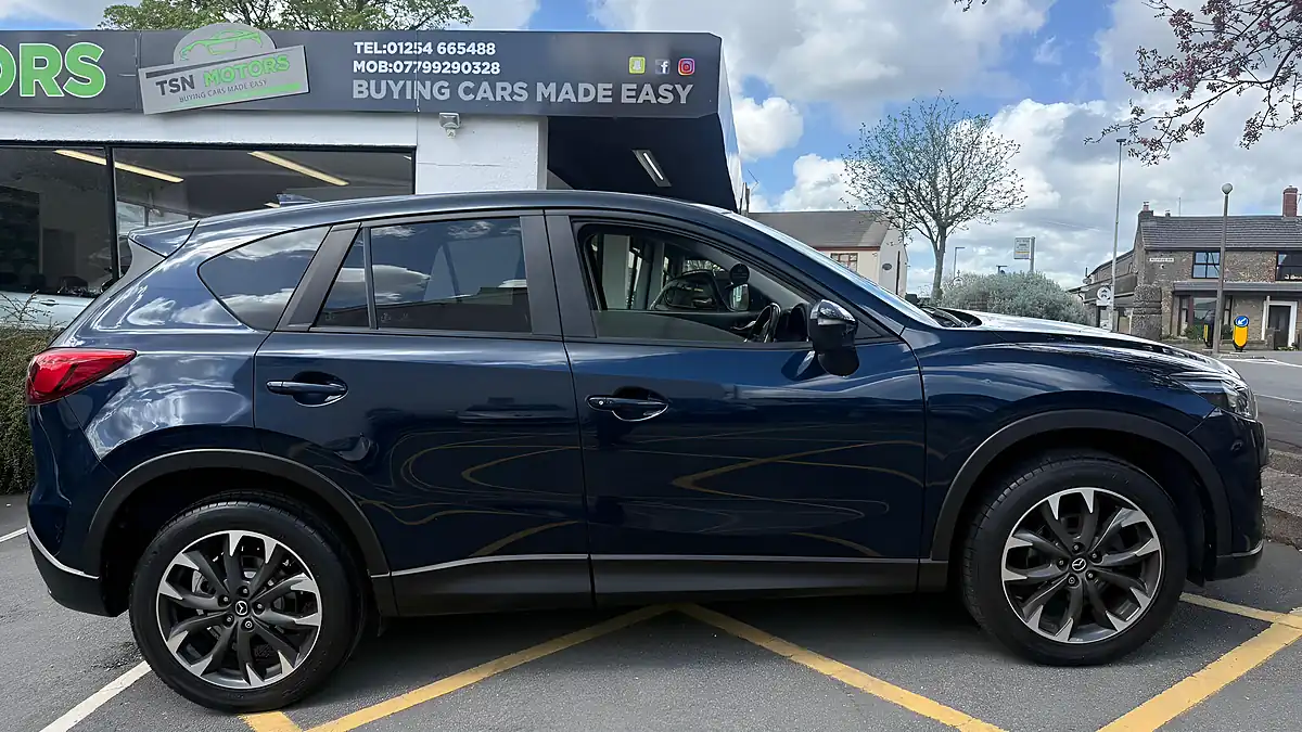 Used 2016 Mazda CX-5 Sport Nav Blue - Interior and Exterior details 11