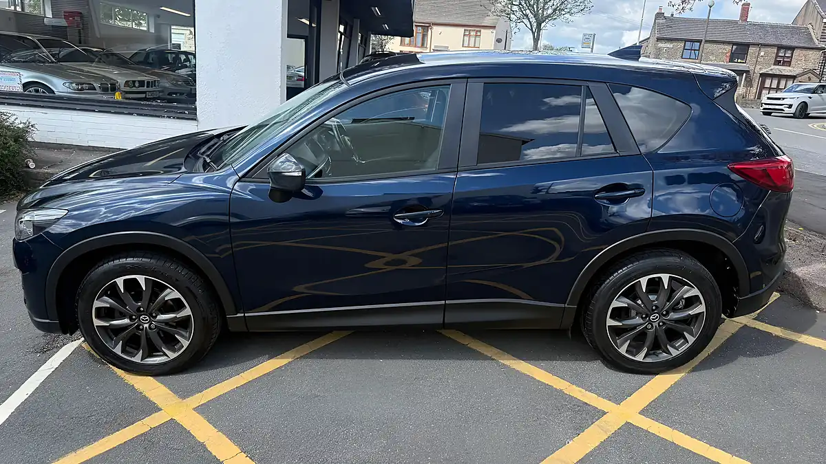 Used 2016 Mazda CX-5 Sport Nav Blue - Interior and Exterior details 12