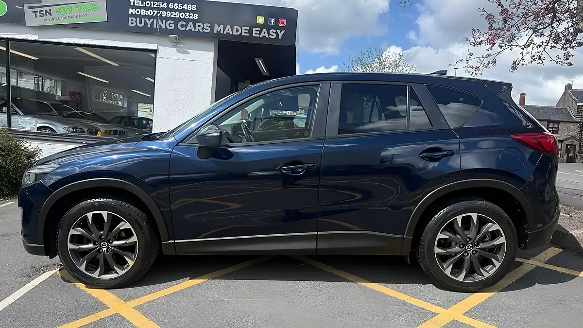 Used 2016 Mazda CX-5 Sport Nav Blue - Interior and Exterior details 14