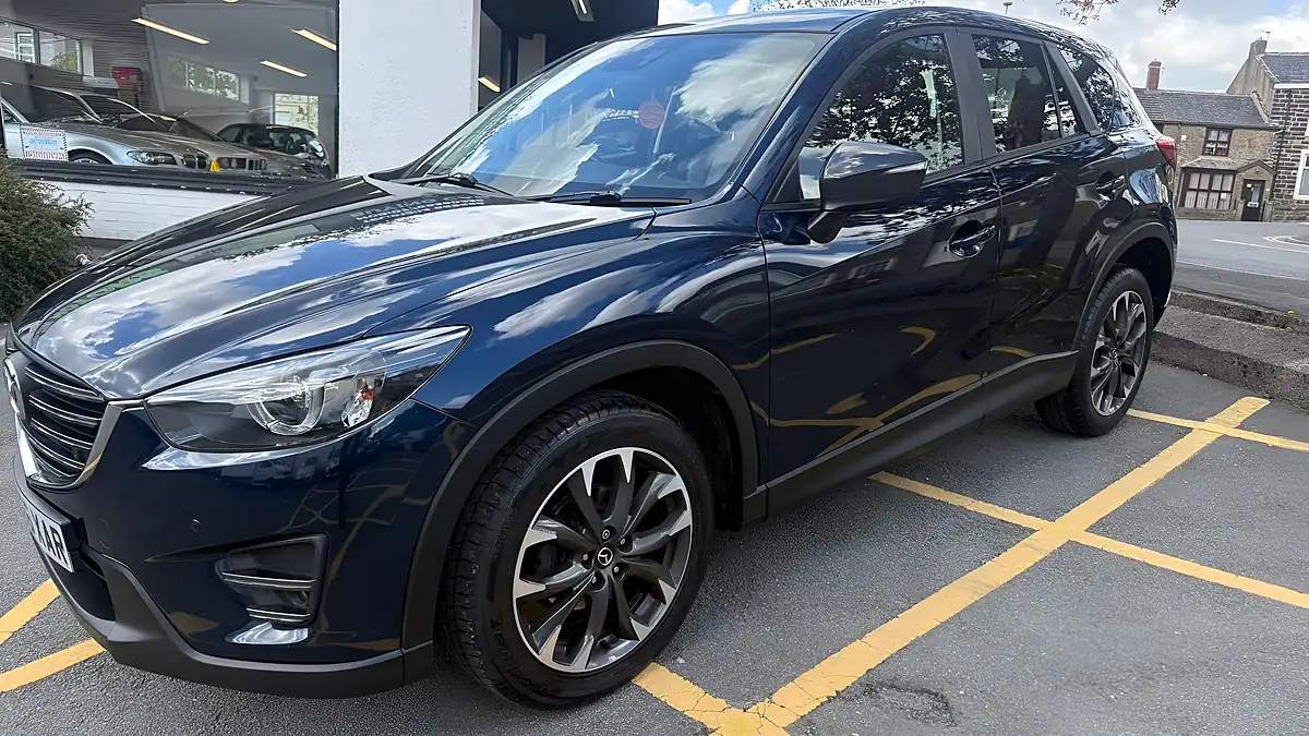 Used 2016 Mazda CX-5 Sport Nav Blue - Interior and Exterior details 3