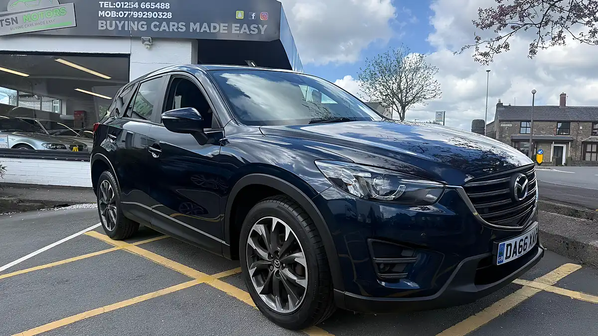 Used 2016 Mazda CX-5 Sport Nav Blue - Interior and Exterior details 5