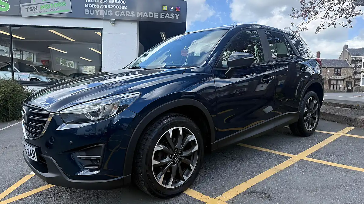 Used 2016 Mazda CX-5 Sport Nav Blue - Interior and Exterior details 7