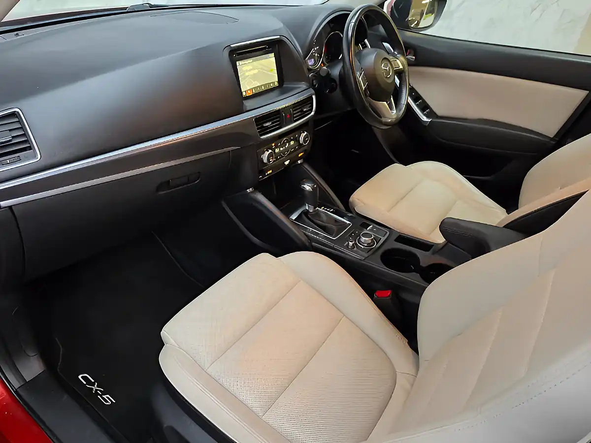 Used 2016 Mazda CX-5 Sport Nav Red - Interior and Exterior details 14