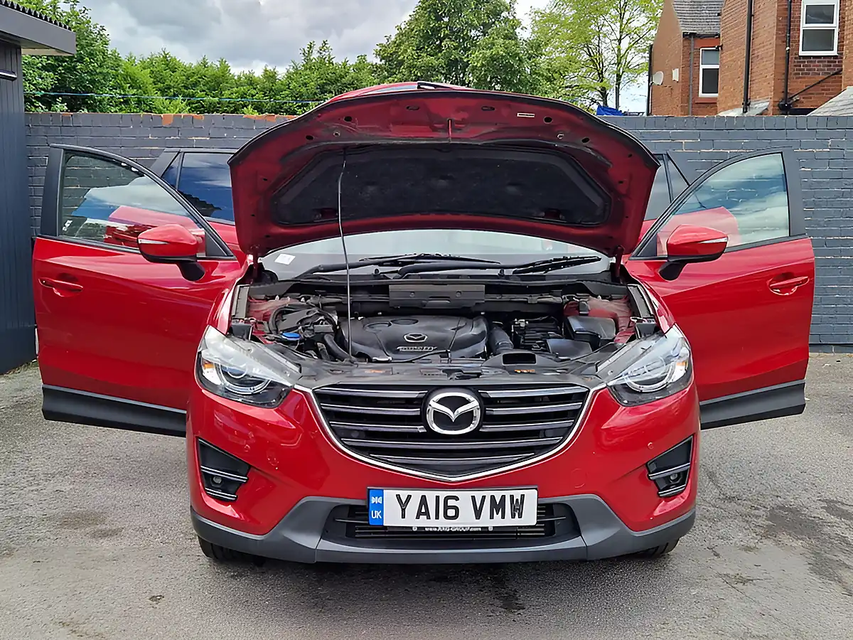 Used 2016 Mazda CX-5 Sport Nav Red - Interior and Exterior details 10