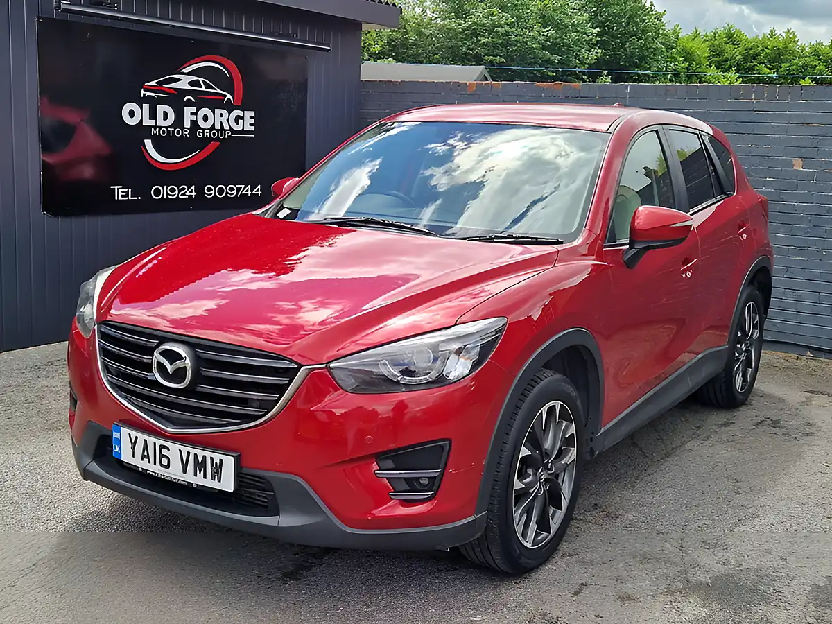 Used 2016 Mazda CX-5 Sport Nav Red - Interior and Exterior details 5