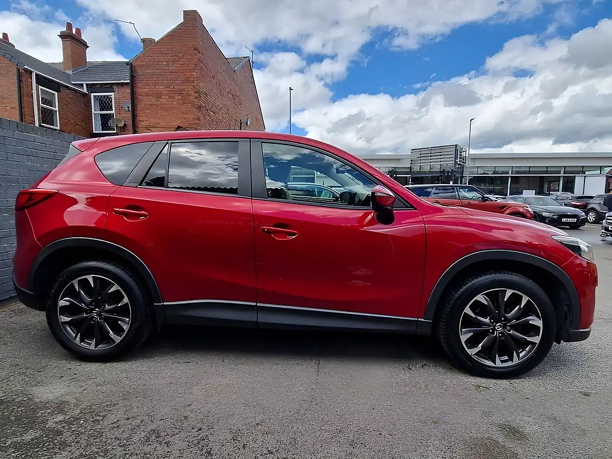 Used 2016 Mazda CX-5 Sport Nav Red - Interior and Exterior details 7