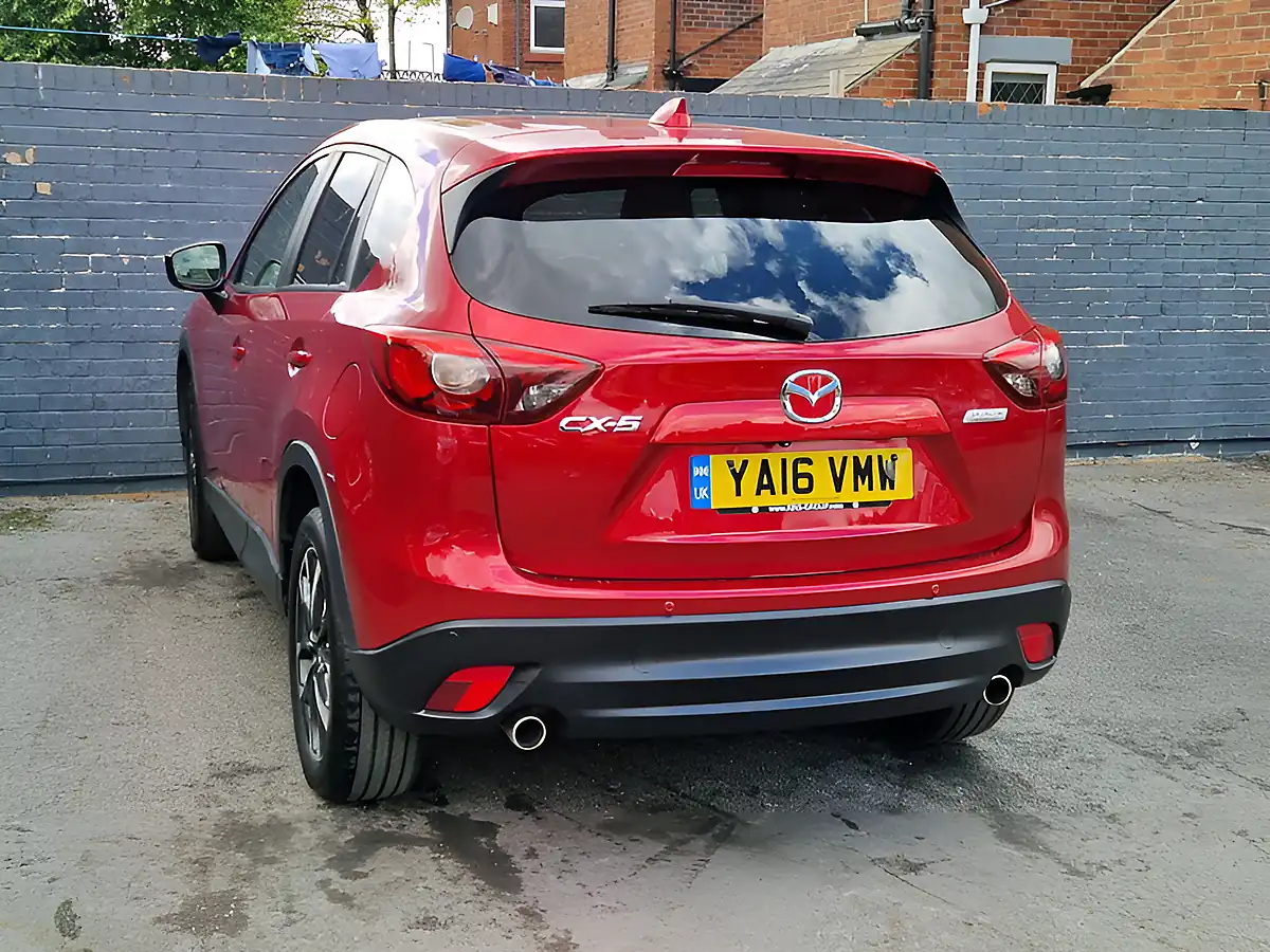 Used 2016 Mazda CX-5 Sport Nav Red - Interior and Exterior details 8
