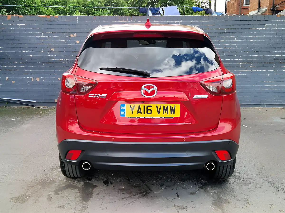 Used 2016 Mazda CX-5 Sport Nav Red - Interior and Exterior details 9