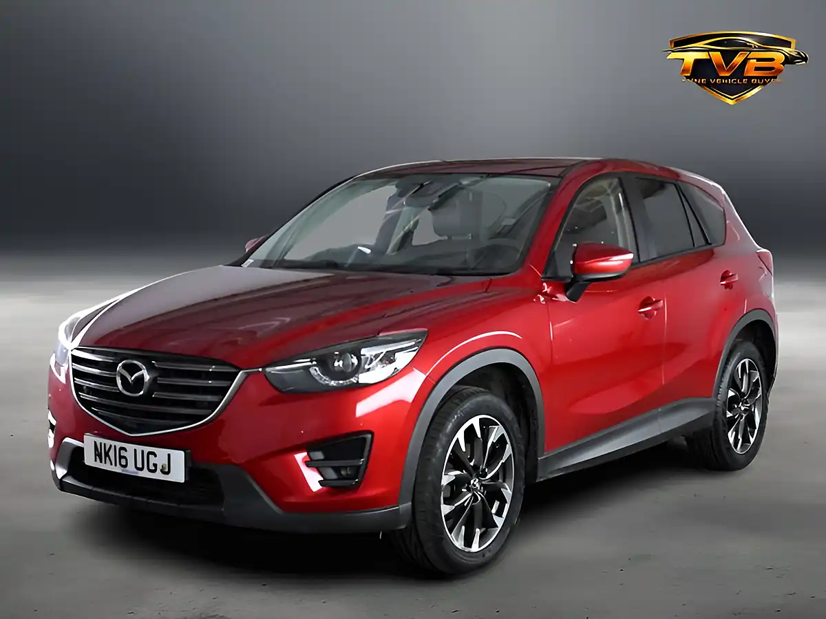 Used 2016 Mazda CX-5 Sport Nav Red - Interior and Exterior details 4