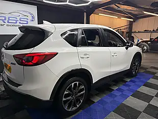 Used 2016 Mazda CX-5 Sport Nav White - Interior and Exterior details 10