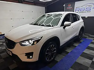Used 2016 Mazda CX-5 Sport Nav White - Interior and Exterior details 6