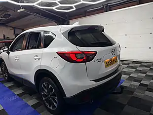 Used 2016 Mazda CX-5 Sport Nav White - Interior and Exterior details 8