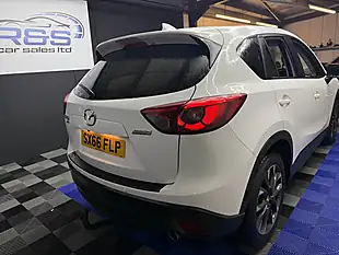 Used 2016 Mazda CX-5 Sport Nav White - Interior and Exterior details 9