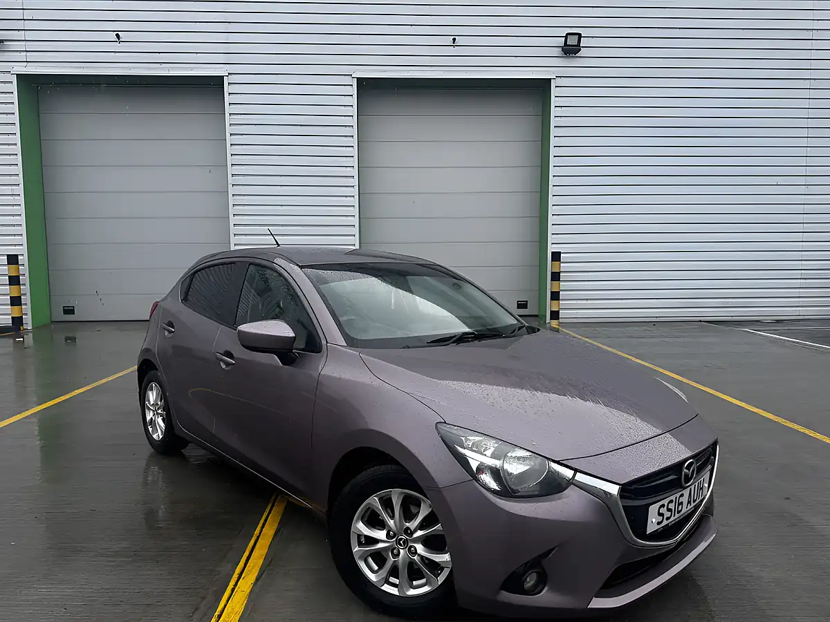 Used 2016 Mazda Mazda2 Se-L Purple - Front View