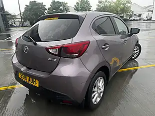 Used 2016 Mazda Mazda2 Se-L Purple - Interior and Exterior details 4