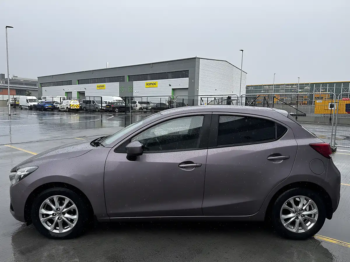 Used 2016 Mazda Mazda2 Se-L Purple - Interior and Exterior details 7