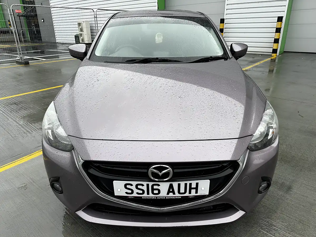 Used 2016 Mazda Mazda2 Se-L Purple - Interior and Exterior details 8