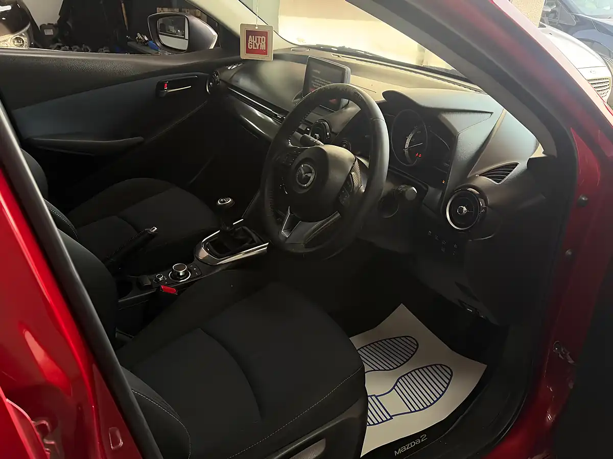 Used 2016 Mazda Mazda2 Sport Black Red - Interior and Exterior details 11