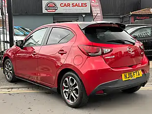 Used 2016 Mazda Mazda2 Sport Black Red - Interior and Exterior details 2