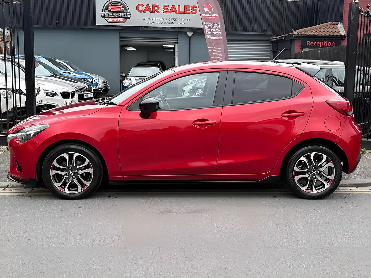 Used 2016 Mazda Mazda2 Sport Black Red - Interior and Exterior details 4